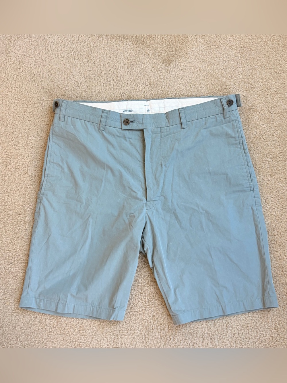 Visvim Light Blue Men’s Chino Shorts